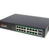 Wi-Tek 16 Port - POE + 2 Port Up Link