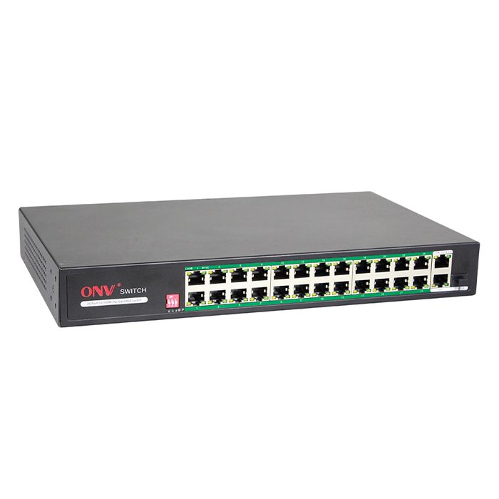 poe-switch-24-port_ Wi-Tek 24 Port - POE + 2 Port Up Link
